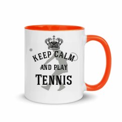 11oz Ceramic Mug with Color Inside