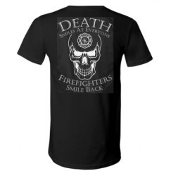 Unisex V-Neck Jersey Tee