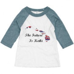 Toddler 3/4 Sleeve Raglan Tee
