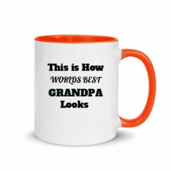 11oz Ceramic Mug with Color Inside