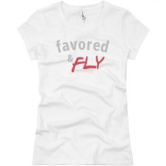 Ladies Slim Fit Basic Promo Jersey Tee