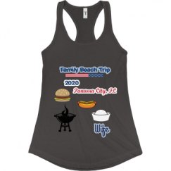 Ladies Slim Fit Racerback Tank Top