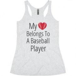 Ladies Slim Fit Super Soft Racerback Triblend Tank