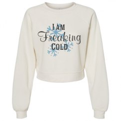 Women's Raglan Pullover Fleece