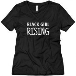 Ladies Relaxed Fit V-Neck Tee