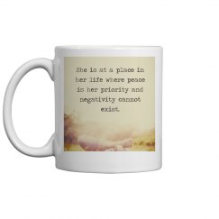 She's at a place in her life...