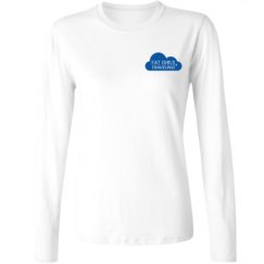 Ladies Relaxed Fit Basic Long Sleeve Tee