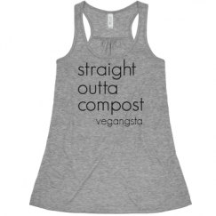 Ladies Flowy Racerback Tank