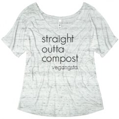 Ladies Flowy Slouchy Tee