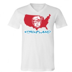 Unisex V-Neck Jersey Tee