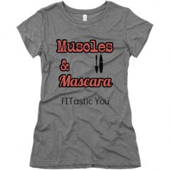 Ladies Slim Fit Super Soft Triblend Tee