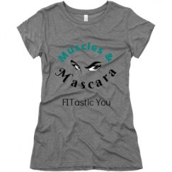Ladies Slim Fit Super Soft Triblend Tee