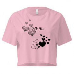 Ladies Festival Cali Crop Top Tee