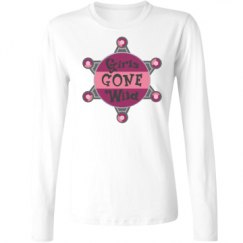 Ladies Relaxed Fit Basic Long Sleeve Tee