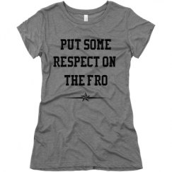 Ladies Slim Fit Super Soft Triblend Tee