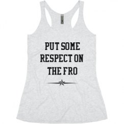 Ladies Slim Fit Super Soft Racerback Triblend Tank