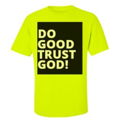 Unisex Ultra Cotton Safety Neon Crewneck Tee