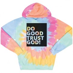 Unisex Tie-Dye Fleece Hoodie