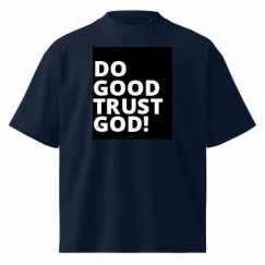 Unisex Organic Oversized High Neck T-Shirt