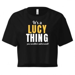 Ladies Festival Cali Crop Top Tee