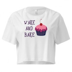 Ladies Festival Cali Crop Top Tee