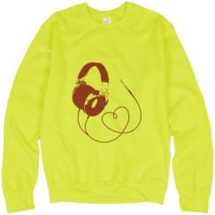 Unisex Neon Crewneck Sweatshirt