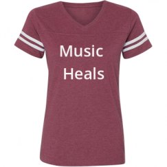 Ladies Relaxed Fit Vintage Sports Tee