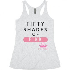 Ladies Slim Fit Super Soft Racerback Triblend Tank