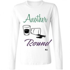 Ladies Relaxed Fit Basic Long Sleeve Tee