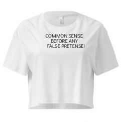 Ladies Festival Cali Crop Top Tee