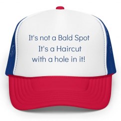 It's not a bald spot...