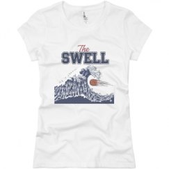 Ladies Slim Fit Basic Promo Jersey Tee