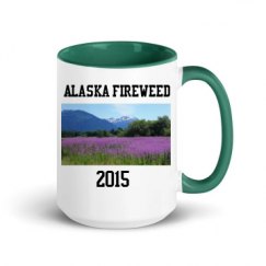 15oz Ceramic Mug with Color Inside