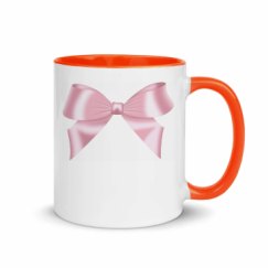 11oz Ceramic Mug with Color Inside