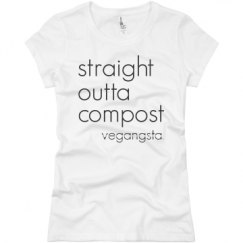 Ladies Slim Fit Basic Promo Jersey Tee