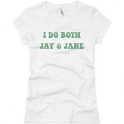 Ladies Slim Fit Basic Promo Jersey Tee