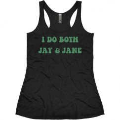 Ladies Slim Fit Super Soft Racerback Triblend Tank