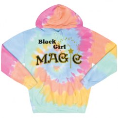 Unisex Tie-Dye Fleece Hoodie