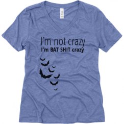 Ladies Relaxed Fit Super Soft Triblend V-Neck Tee