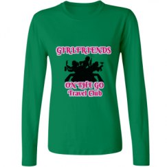 Ladies Relaxed Fit Basic Long Sleeve Tee