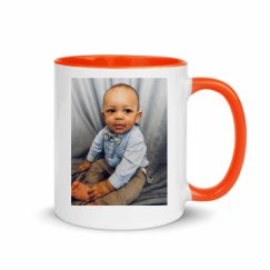 11oz Ceramic Mug with Color Inside