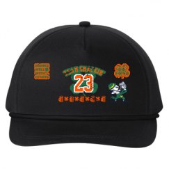 Snapback Five-Panel Rope Hat