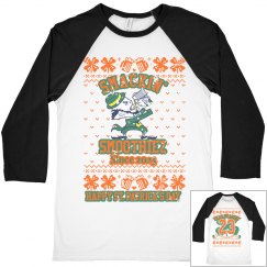 TEAM SMACKIN' ST PATRICK'S DAY UGLY TEE (WTE/BLK/GR/OR)