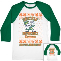 TEAM SMACKIN' ST PATRICK'S DAY UGLY TEE (WTE/GR/OR)