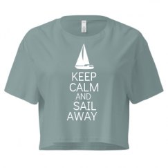 Ladies Festival Cali Crop Top Tee