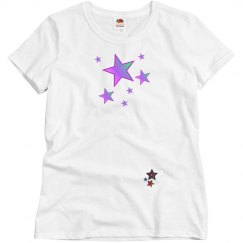 Colorful stars shirt