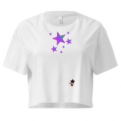 Ladies Festival Cali Crop Top Tee