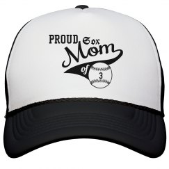 Proud Baseball Mom Hat