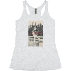 Ladies Slim Fit Super Soft Racerback Triblend Tank