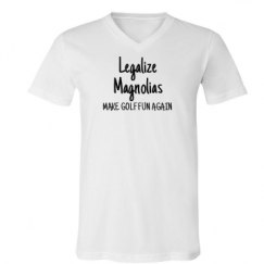 Unisex V-Neck Jersey Tee